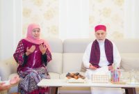 Gubernur Jawa Timur Khofifah Indar Parawansa menghadiri Haul dan Hari Lahir (Harlah) Pondok Pesantren Progresif Bumi Sholawat di Kabupaten Sidoarjo. (Foto: Adpim For DigitalJatim.com)