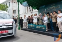 Bank Indonesia (BI) Kantor Perwakilan Provinsi Jawa Timur resmi meluncurkan program Semarak Rupiah Ramadan dan Berkah Idulfitri (Serambi) 2026 di Gedung De Javasche Bank. (foto: Istimewa)