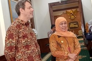 Gubernur Khofifah Sebut Pertemuan dengan Dubes Swedia Produktif, Bahas Transportasi hingga SMA Taruna