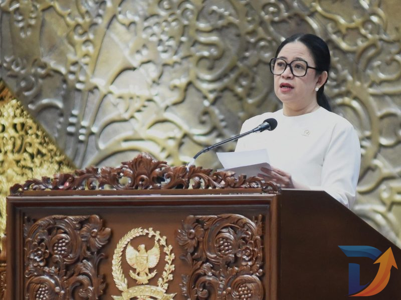 Ketua DPR RI, Puan Maharani, dalam pidato Rapat Paripurna DPR RI di Gedung Nusantara II DPR RI, Jakarta. (Foto: Istimewa)