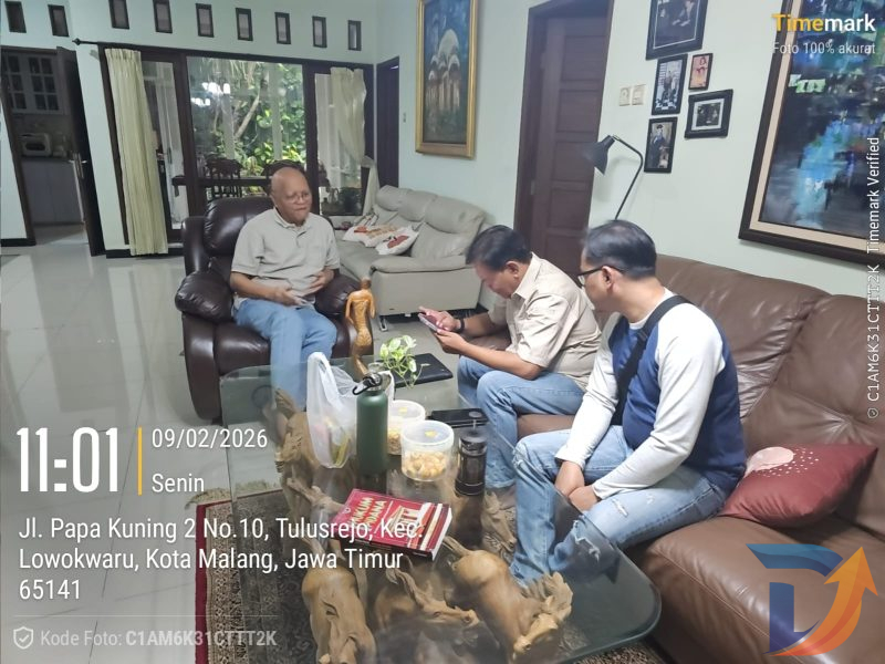 Saksi Ahli Profesor Ahli Pidana dari Unibraw bersama Penyidik Polsek Gondanglegi. (Foto: Tim MAKI Jatim for Digitaljatim)