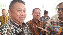 Kepala Dinas Perhubungan Jawa Timur Nyono di Gedung Grahadi Nasional Surabaya. (Foto: Syaiful/Digitaljatim)
