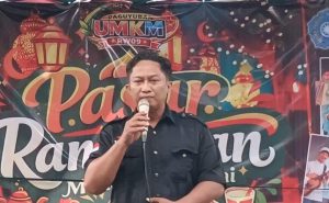 Riawan Syamsir Launching Paguyuban UMKM RW 09, Pasar Ramadan Jadi Uji Coba Ekonomi Warga Menganti