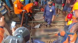 Tim SAR gabungan berhasil mengevakuasi Riyan Hananni (24), warga Desa Tamanayu, Kecamatan Pronojiwo, Kabupaten Lumajang, yang tertimpa material kandang ayam roboh di Kecamatan Wonosari, Kabupaten Malang. (Foto: Istimewa)