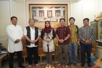 Silaturahmi Mabes Polri dengan Anggota DPD RI Lia Istifhama di Surabaya. (Foto : Istimewa).