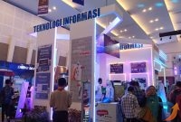 suasana Expo & Expose SMK Hebat Jawa Timur 2026 di Grand City Surabaya. (Foto: Bagas/digitaljatim.com)