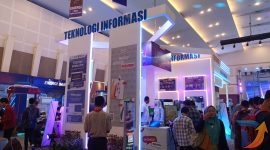 suasana Expo & Expose SMK Hebat Jawa Timur 2026 di Grand City Surabaya. (Foto: Bagas/digitaljatim.com)