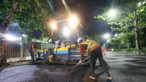 Surabaya Gaspol Perbaiki Jalan Rusak, Rp40 Miliar Digelontorkan untuk Pemeliharaan