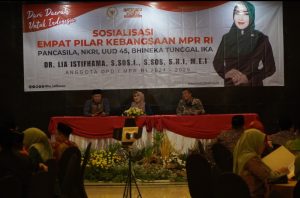 Sosialisasi Empat Pilar Kebangsaan di Gresik, Lia Istifhama Dorong Penguatan Madrasah