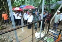 Kementerian PU Akan Bangun Jembatan Penghubung Ngrayun – Panggul Yang Terputus Akibat Banjir. (Foto: Istimewa)