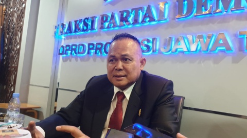 Ketua Panitia Khusus (Pansus) BUMD sekaligus Ketua Fraksi Demokrat DPRD Jawa Timur dr. Agung Mulyono. (Foto: Istimewa)