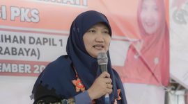 Anggota DPRD Jawa Timur Dapil Surabaya sekaligus Ketua Fraksi PKS Lilik Hendarwati.