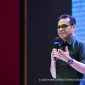 Wakil Menteri Komunikasi dan Digital (Wamenkomdigi) Nezar Patria saat Peluncuran Platform Kecerdasan Buatan Keislaman Aiman dan Aisha di Jakarta Pusat. (Foto: Istimewa)