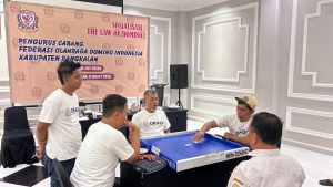 Cetak Atlet Muda, ORADO Bangkalan Sosialisasikan Olahraga Domino ke Siswa