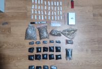 Bukti pengedar narkoba jenis berupa sabu  dan ganda. (Foto: Istimewa)