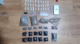 Bukti pengedar narkoba jenis berupa sabu  dan ganda. (Foto: Istimewa)