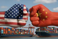 Ilustrasi China dan Amerika Serikat. (Foto: Istimewa)