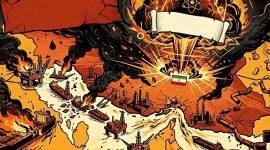 Ilustrasi opsi nuklir ekonomi Iran. (Foto: Gemini)