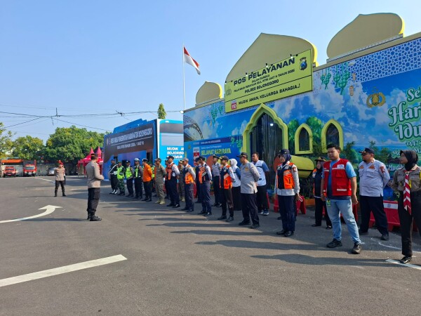 Dinas Perhubungan Bojonegoro buka posko layanan angkutan lebaran. (Foto: Istimewa)