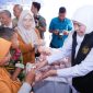 Gubernur Jawa Timur Khofifah Indar Parawansa menggelar Pasar Murah di Halaman Gedung Serbaguna, Kelurahan Pare, Kabupaten Kediri. (Foto : Adpim For DigitalJatim)