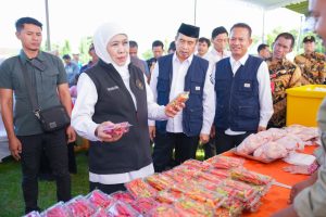 Gelar Pasar Murah ke-58 di Madiun, Gubernur Khofifah Jamin Stok Pangan Aman