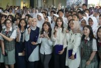 Menkomdigi Meutya Hafid dalam kegiatan Kelas Digital Sahabat Tunas: Tunggu Anak Siap di Garuda Spark Innovation Hub, Jakarta. (Foto : istimewa)