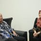 Anggota DPD RI Lia Istifhama bersama Direktur SGN, M. Fakhrur Rozi, di Surabaya. (Foto: Istimewa)