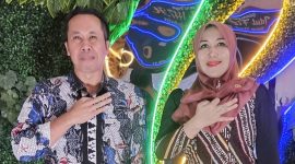Anggota DPD RI Lia Istifhama bersama Direktur SGN M. Fakhrur Rosi di Surabaya. (Foto: Istimewa)