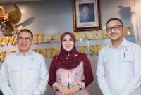 Anggota Komite III DPD RI Lia Istifhama bersama Menteri Kebudayaan RI Fadlizon. (Foto : Istimewa)