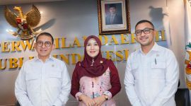 Anggota Komite III DPD RI Lia Istifhama bersama Menteri Kebudayaan RI Fadlizon. (Foto : Istimewa)