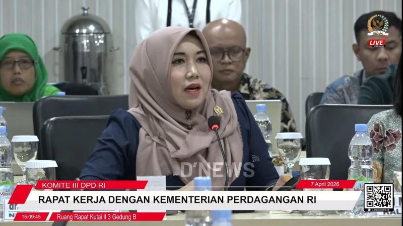 Anggota komite III DPD RI Lia Istifhama. (Foto: Istimewa)