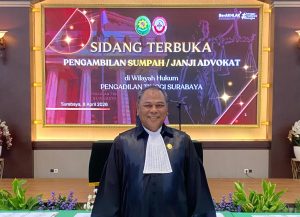 Usai Disumpah, Rahmad Muhajirin Fokus Layani Bantuan Hukum Gratis bagi Masyarakat Sidoarjo