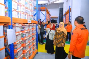 Perkuat Penanganan Bencana, Gubernur Khofifah Resmikan Gedung Gerha Majapahit dan GOR BPBD Jatim