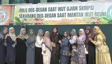 Anggota DPD RI asal Jawa Timur Lia Istifhama menghadiri Reuni Akbar Mafash Fakultas Hukum & Syariah di Sport Centre Universitas Islam Negeri Sunan Ampel Surabaya. (Foto: Istimewa)