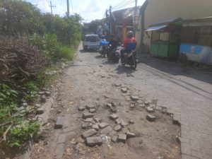 Akses Lumpuh! Jalan Desa Bohar Hancur, Warga Minta Perbaikan dari Pemkab Sidoarjo