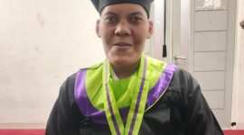 Lulusan Pendidikan Luar Biasa Berprestasi Elpanta Tarigan (Foto: Istimewa).