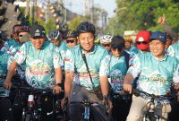 Gowes Bangkalan-Jombang, GP Ansor Rayakan Harlah ke-92 Sambil Telusuri Jejak Ulama.