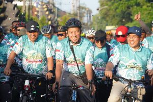 Gowes Bangkalan-Jombang, GP Ansor Rayakan Harlah ke-92 Sambil Telusuri Jejak Ulama