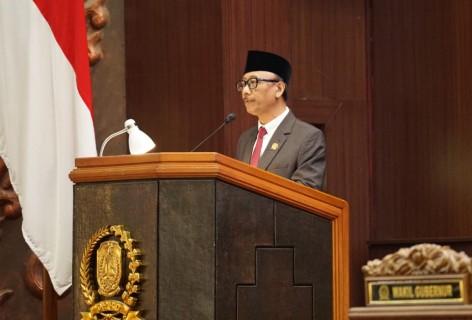 Juru Bicara Fraksi PAN DPRD Jatim Suli Daim.