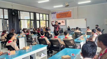Ide Kreatif Harus Dilindungi, Fakultas Hukum UNESA Gelar Edukasi HKI di SMKN 1 Glagah Banyuwangi