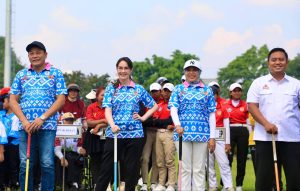 Ketua Umum Perwosi Arumi Resmi Buka Piala Gubernur Jatim Open Woodball 2026, Targetkan Atlet Berprestasi Dunia