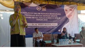 Anggota DPR RI Arzeti Bilbina Gandeng BGN Sosialisasikan Program MBG di Sidoarjo, Dorong Generasi Emas 2045