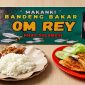 Menu Ikan Bandeng Pakar di Warung Bandeng Bakar Om Rey, Driyorejo kota Baru Gresik.
