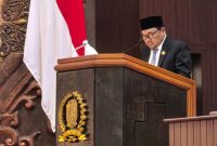 Juru Bicara Fraksi Partai Keadilan Sejahtera DPRD Jatim Agus Cahyono.