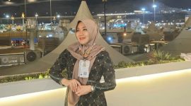 anggota DPD RI Jatim yang saat ini juga melangsungkan ibadah haji, Dr. Lia Istifhama (Foto: Istimewa)