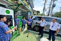 Gandeng Utomo Charge Plus, Pemkot Surabaya Bangun 5 SPKLU di Titik Strategis.