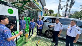 Gandeng Utomo Charge Plus, Pemkot Surabaya Bangun 5 SPKLU di Titik Strategis.