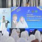 Menkomdigi Meutya Hafid menyampaikan sambutan dalam acara Sahabat Tunas: Cerdas, Sehat, Terlindungi di Madrasah Tsanawiyah Hidayatul Atfal Rebila, Lombok Tengah, NTB. 