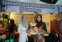 Anggota DPD RI Lia Istifhama saat menghadiri dan memberikan sambutan dalam Edu School and Campus Expo 2026 yang digelar di Jatim Expo Surabaya. (Foto: Istimewa)