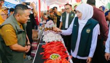 Gubernur Jawa Timur Khofifah Indar Parawansa kembali gelar Pasar Murah ke-76 tahun 2026 di Kawasan Wisata Kuliner (Wiskul) Gladak Serang, Kota Probolinggo. (Foto: Adpim For DigitalJatim)